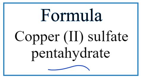 formula copper ii sulfate|copper sulfate solution formula.